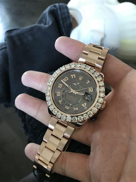 new rolex sky dweller 2018|Rolex Sky-Dweller diamond bezel.